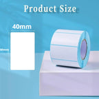 700Pcs 60x40mm Triple-Proof Thermal Labels Permanent Adhesive Stickers for Barcode Shipping Inventory Bottle Container Office