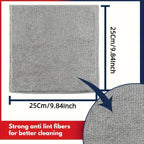 Thicken Microfiber Cleaning Cloths Lint Free Microfiber Cleaning Towel Cloths Reusable Cleaning Towels Absorbent for Car Window