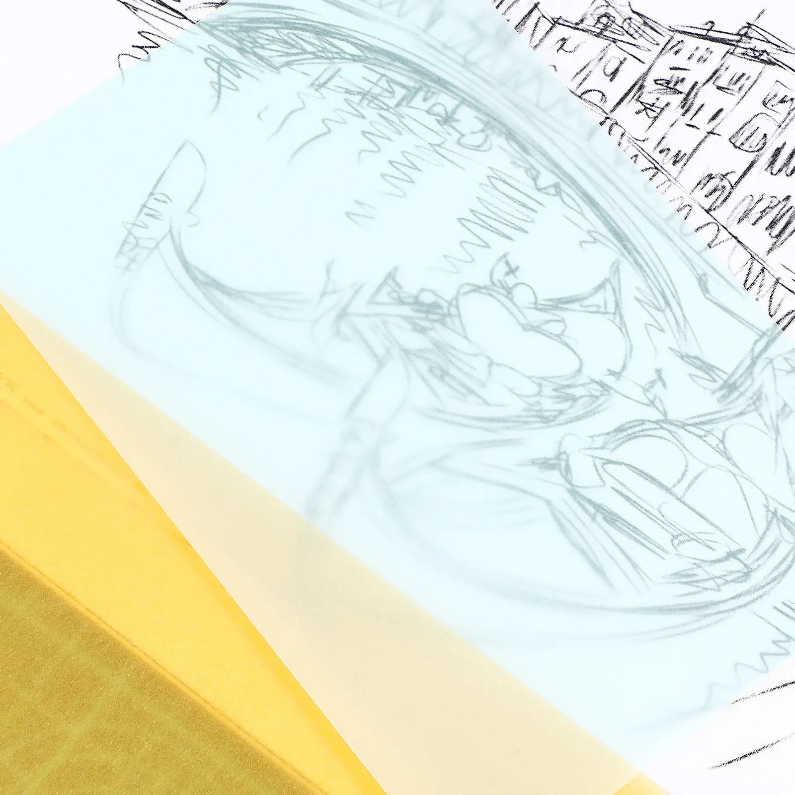50Sheets Colored Tracing Paper Translucent Art Paper for Drawing Sketching Calligraphy Crafting Decorations Painting Supplies