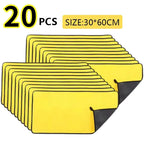 3-30PCS Car Nano Ultra Fiber Cloth Towel Microfiber Car Wash Towel Coral Fleece Towel Car Care Clean Cloth for Car Home Living