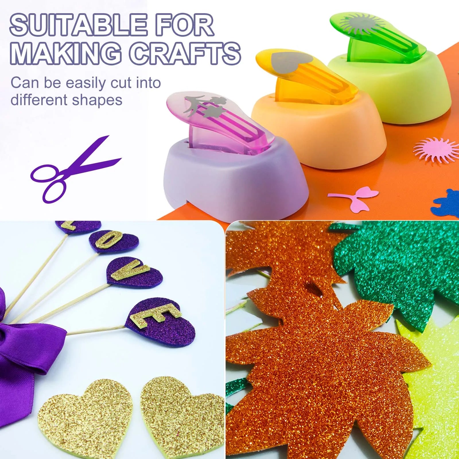 40Sheets A4 Glitter Cardstock Glitter Paper Card Stock Shiny Scrapbook 250gsm Sparkly Paper Large Shimmer for Scrapbook DIY Art