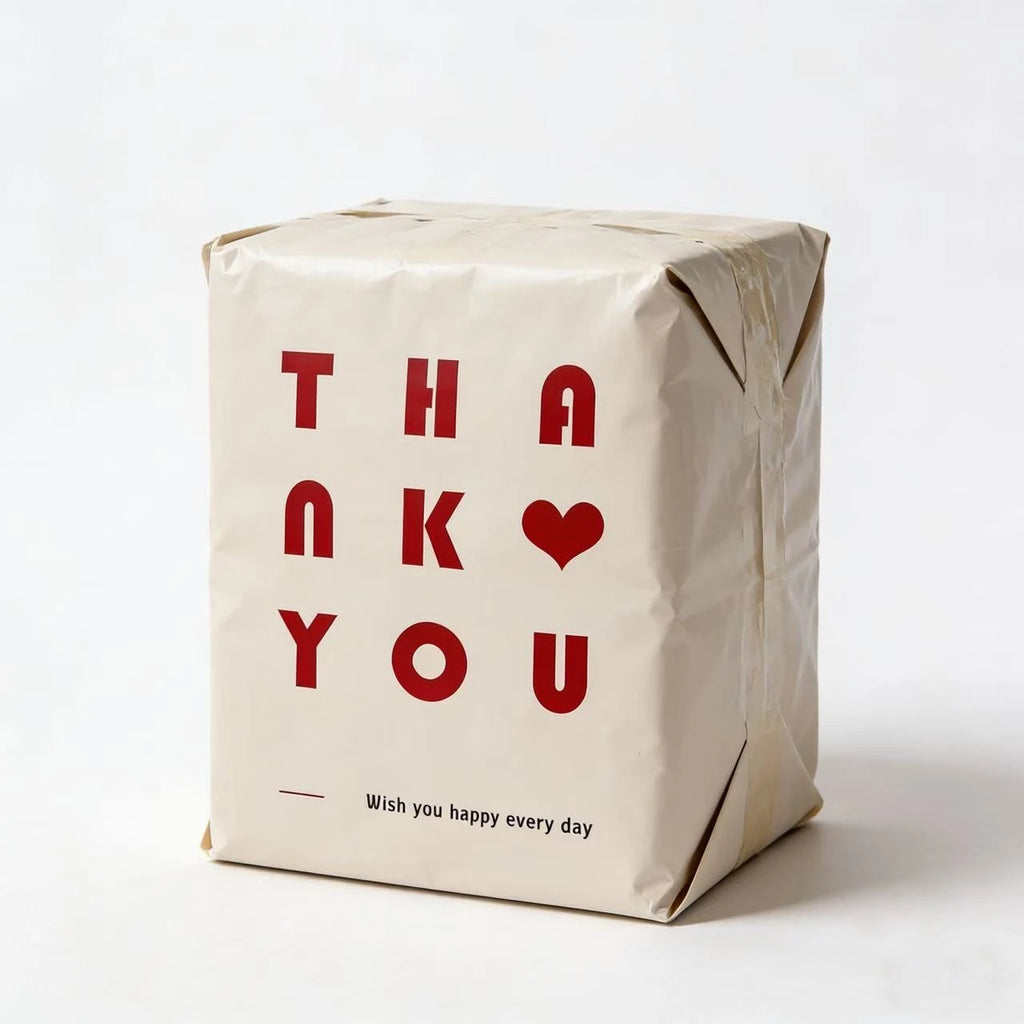 20Pcs Beige Mailing Post Bag Thicken Express Packaging Bag Self Adhesive Printing Clothing Courier Toy Storage Organizer Mailer