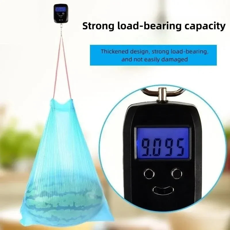 30/300pcs Portable garbage bag Thickened Garbage Bag Portable Household Disposable Trash Bags Kitchen accessories
