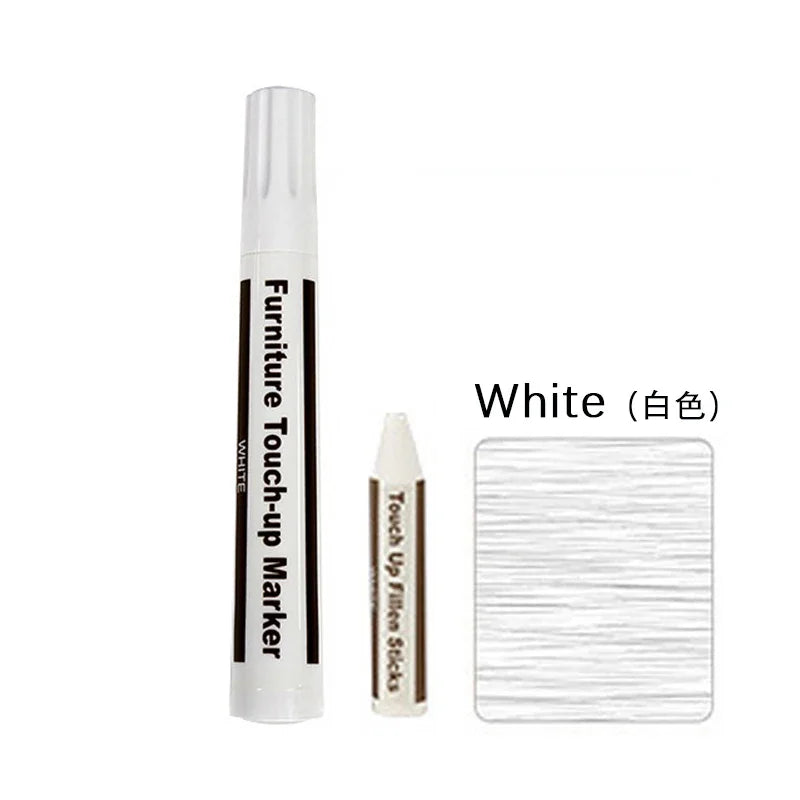 Wooden Furniture Repair Pen Touch Up Markers & Filler Sticks Wood Scratch Restoration Kit Patch Paint Pen Wood Composite Repair