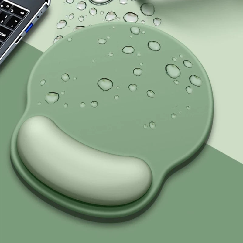 Computer Game Mouse Pad Environmental Milk Silk Fabric + Plastic Bottom + Memory Foam Ergonomic Mousepad for Office Accessories