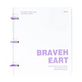 3 Ring Loose-leaf File Folder Thickened Detachable Notebook Binder Portable Waterproof 3 Hole Punched Lined Paper