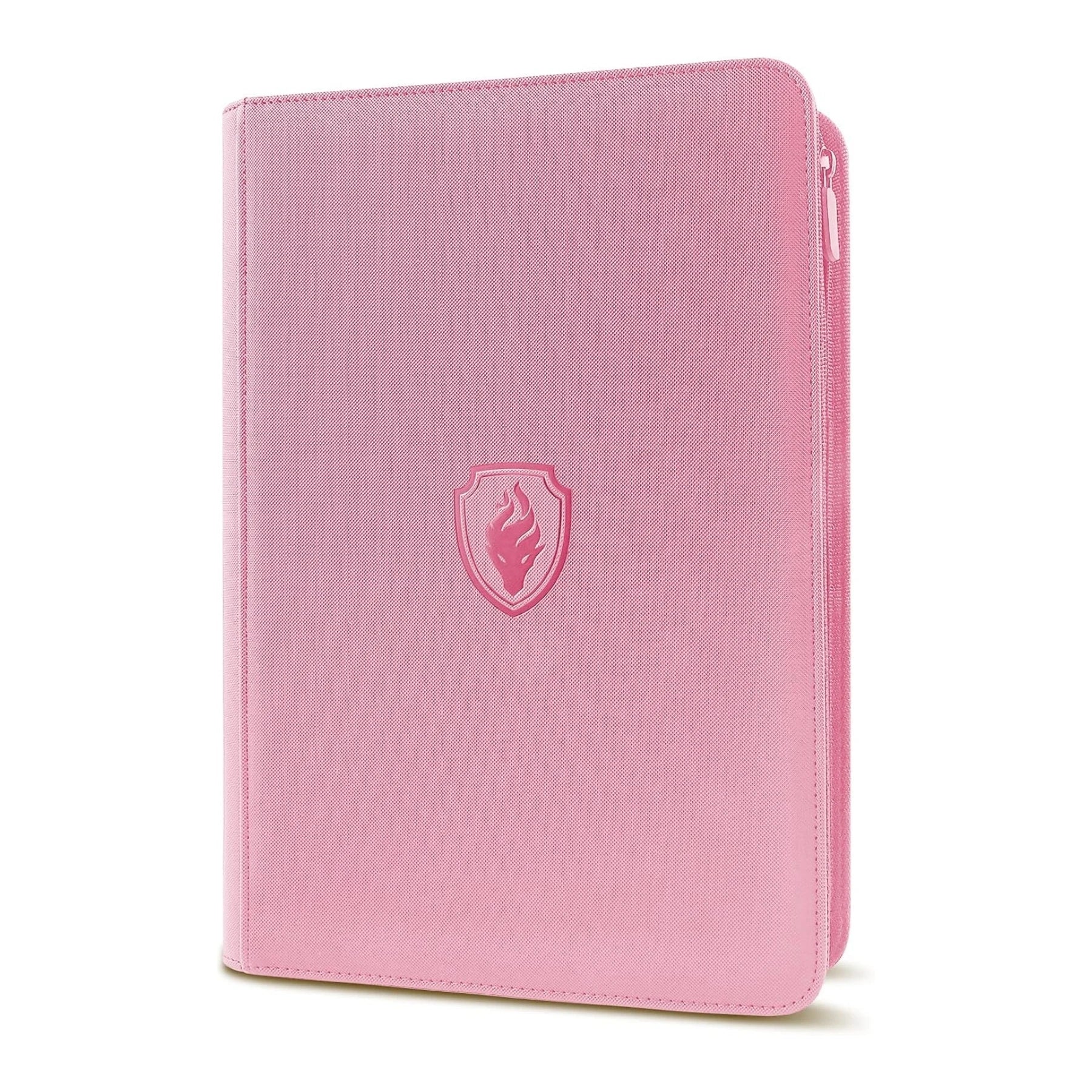 9 Pocket Zipper Card Binder, 360 Trading Card Holder Book, Premium PU Cover Zip Binder for Cards, Durable Side Loading Card