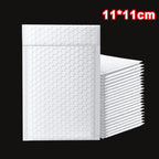 60/10Pcs White Bubble Envelopes Bag Adhesive Waterproof Foam Self Seal Packaging Bags With Bubble Mailing Bag Organizer Supplies