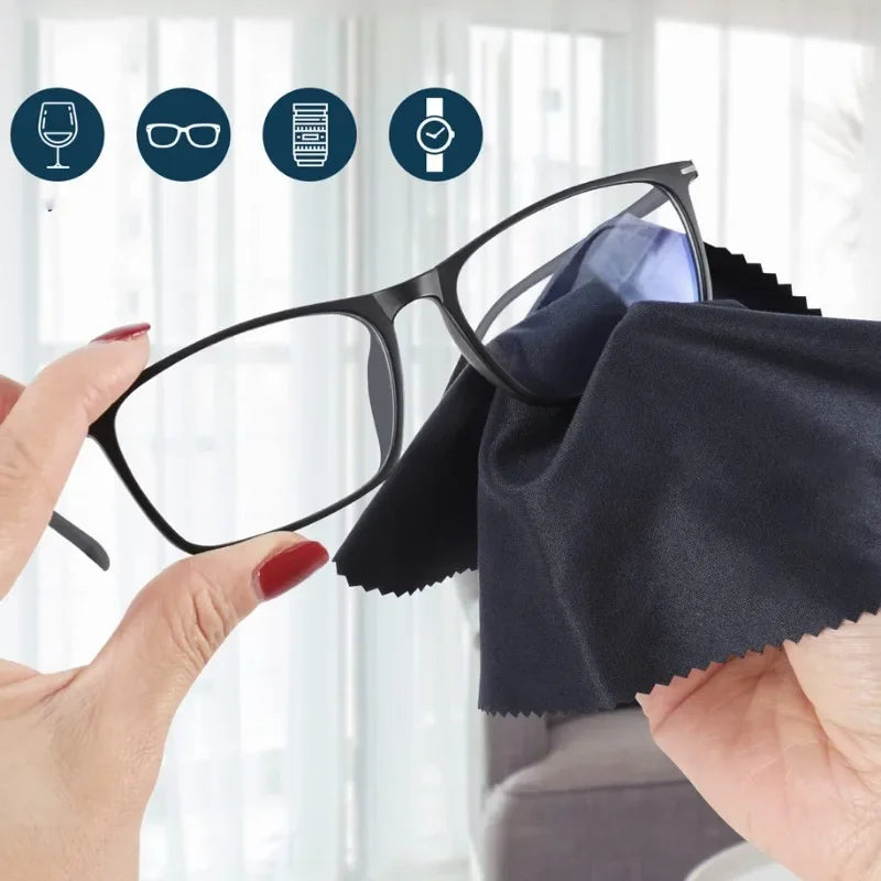 MJYIWANG 6pcs Smooth Cleaner Glasses Lens Cloth Cloths Sunglasses Cleaning Cloth Microfiber Cleaning Cloths