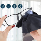 MJYIWANG 6pcs Smooth Cleaner Glasses Lens Cloth Cloths Sunglasses Cleaning Cloth Microfiber Cleaning Cloths