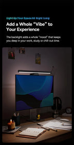 Baseus Screen Light Desk Lamp Computer Light Screen Hanging Light New Table Lamp LCD Monitor Laptop Light USB Study Read Lamp