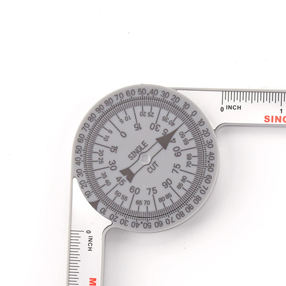 Professional Miter Saw Protractor Angle Finder Precision Miter Angle Finder Plumbers Woodworking Scale Mitre Saw Measuring Tool