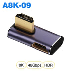 NNBILI HDMI2.1 48Gbps 8K@60Hz 4K@120Hz Ultra High-Speed Adapter Mini/Micro HDMI to HDMI Converter for PS5 X/S PC HDTV Projector