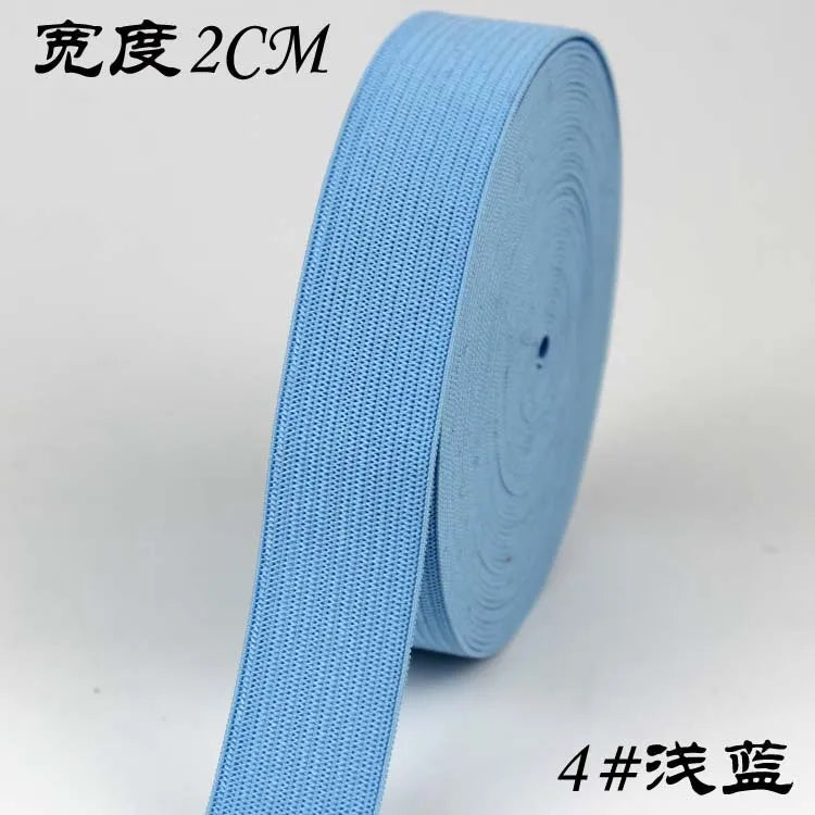 1/2/5Meters Color Elastic Band High Elasticity Rubber Band Sewing Craft For Home  Lace Decoration Clothing Accessories