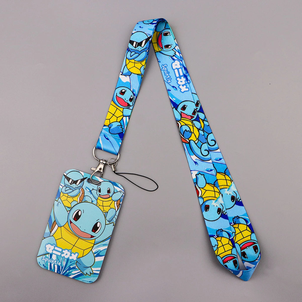 Japanese Anime Monsters Neck Strap Lanyard for Keys Keychain Badge Holder ID Credit Card Pass Mobile Phone Charm Accessories