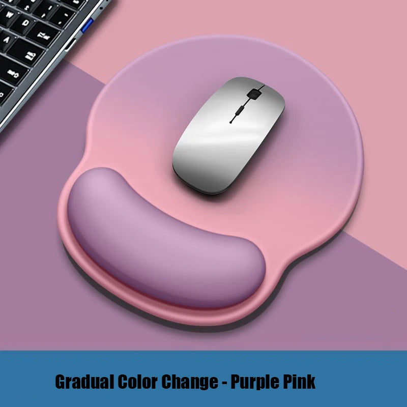 Computer Game Mouse Pad Environmental Milk Silk Fabric + Plastic Bottom + Memory Foam Ergonomic Mousepad for Office Accessories