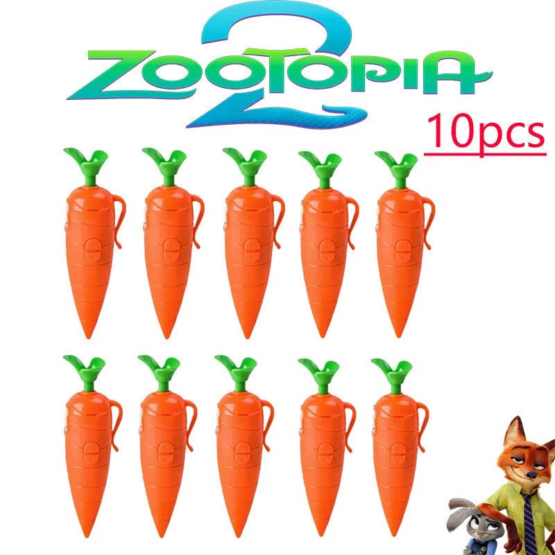 1-10pcs///Zootopia Carrot Voice Recorder Pen Cartoon Kids Ballpoint Pen That Can Be Recorded Creative Multi Functional Pens Gift