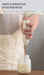 Kitchen Powerful Stirrer Milk Frother Handheld Foam Maker for Lattes,Whisk Drink Mixer for Coffee Electric Egg Beater