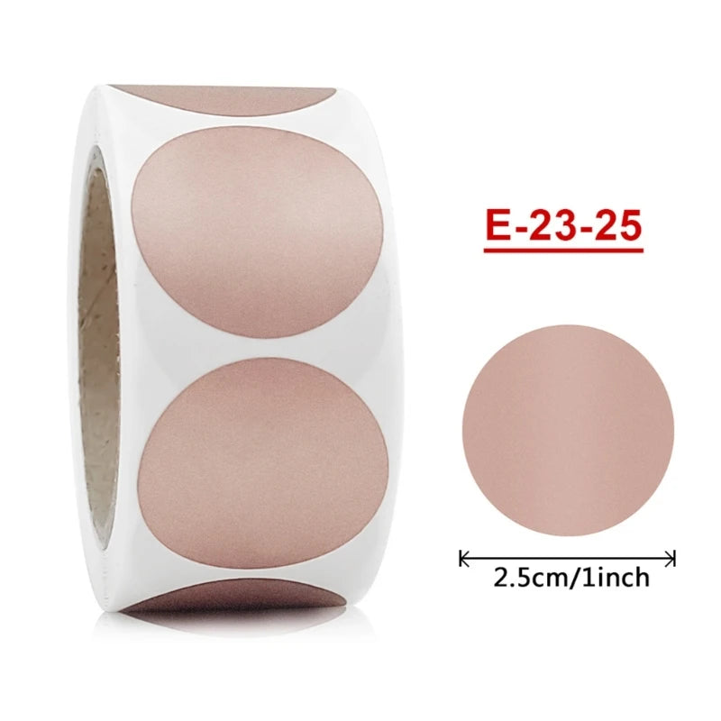 300 Pcs/Roll Scratch Labels Round Scratch Sticker Scratch Cards for Surprise Drop Shipping