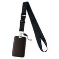 Pure Black Lanyards for Keys Multi-function Cell Phone Straps ID Card Keychain Lanyard Neck Strap Phone Accessories