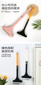 Window Mesh Screen Brush Curtain Net Wipe Cleaner Carpet Brush Dust Removal Brush Home Retractable Long Handle Cleaning Tools
