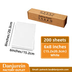 Parchment Paper Baking Paper Non-Stick Precut Square 4” to 12” Baking Sheets Oven Grilling Air Fryer Steaming Bread Cake Cookie