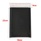 50PCS Aluminized Film Bubble Mailer Gold Mailing Envelope Waterproof Courier Bag Padded Bubble Envelopes Pack Bag for Shipping