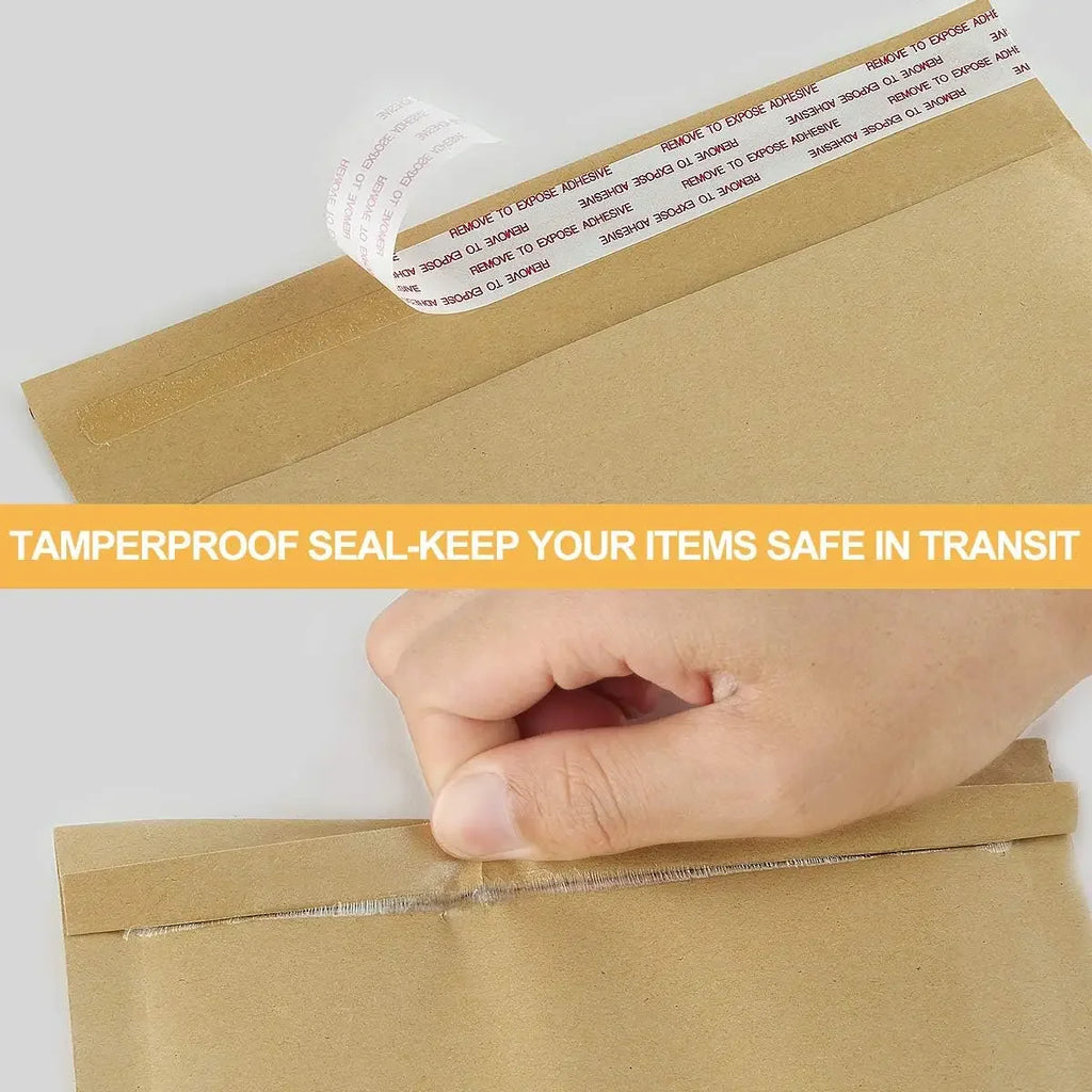 Kraft Bubble Mailers Self-Seal Mailing Envelopes Bubble Padded Mailer Package Shipping Bags for Card Jewelry Electronic Products