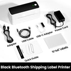 241 Bluetooth Thermal Label Printer Wireless Small Shipping Label Printer 4X6 Compatible with iPhone Android Mac Window