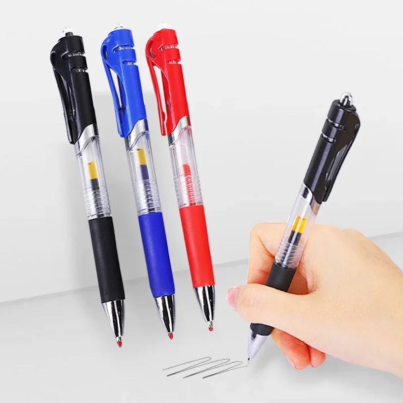 43 PCS Gel Pens Refills Set Kawaii Stationery writing pen Black/red/blue ink 0.5 mm Ballpoint pen Office school supplies
