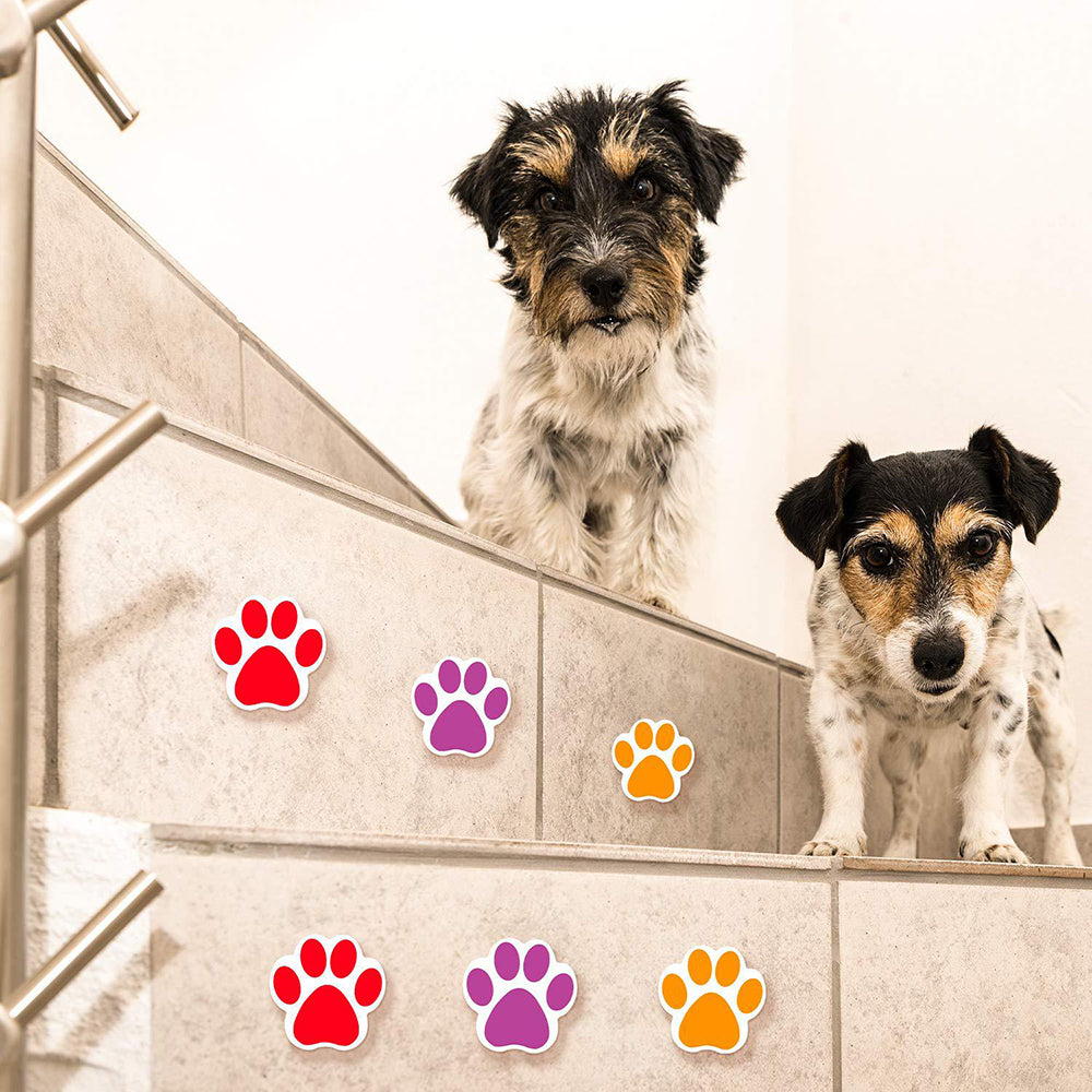 500Pcs Round Dog Paw Print Thank You Label Stickers Used for Shipping and Mailing Box Seal Labels Decorative Gifts Stickers