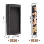 Durable-Chinese Calligraphy Inkstone Rectangle Dragon Phoenix Pattern Inker Sets Traditional Chinese Ink Stones With Ink Stick 1