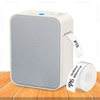 Portable Label Maker P15 Adhesive Thermal Label Printer Wireless Bluetooth Sticker Printer with P15 Self-adhesive Label Paper