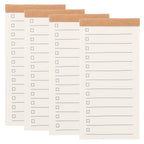 4/8Pcs Portable Field Notes Small Notepads 50Sheet Pocket Notebooks Memo Book to Do List Organizer Planner Daily for Work Office