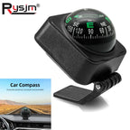 Portable Outdoor Hiking Car Compass Navigation Dashboard Ball Shaped Compass for Boat Vehicle Cycling Direction Pointing Guide