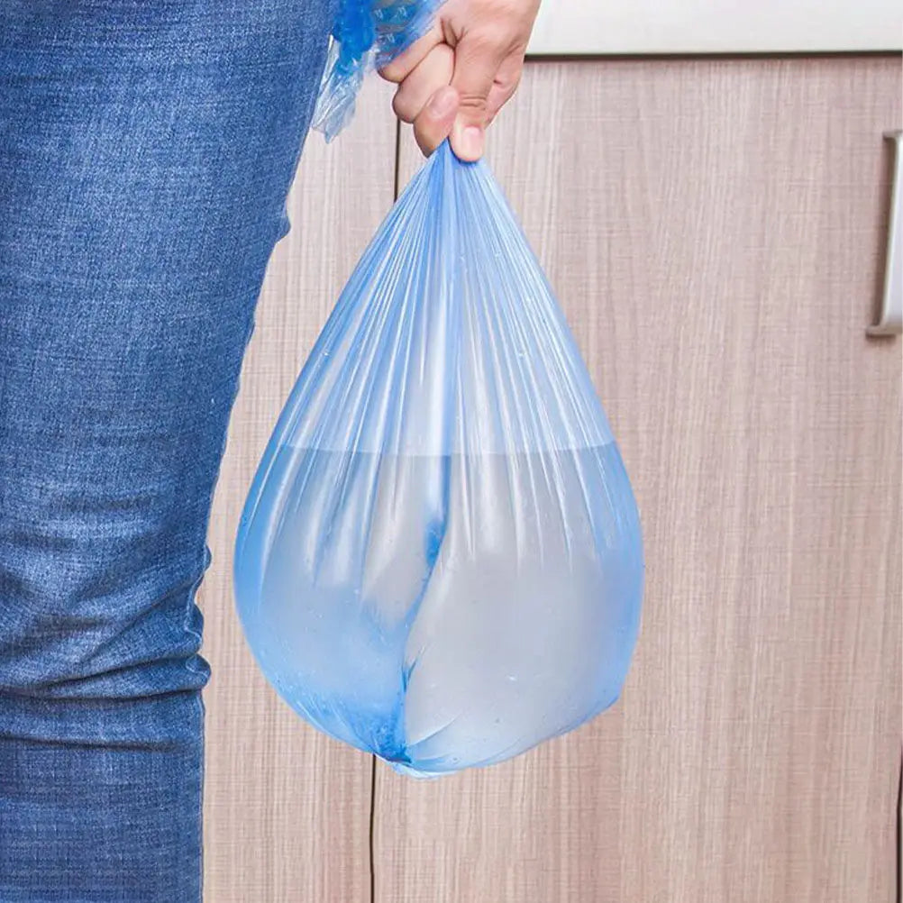 5 Rolls/pack Household Disposable Trash Pouch Small Trash Bags Kitchen Storage Garbage Bags Cleaning Waste Bag Plastic Bag