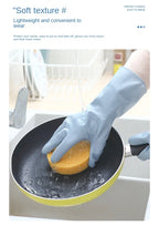 Kitchen Dishwashing Gloves Thickened Durable Waterproof Cleaning Housework Women'S Laundry Latex Rubber Gloves #3342