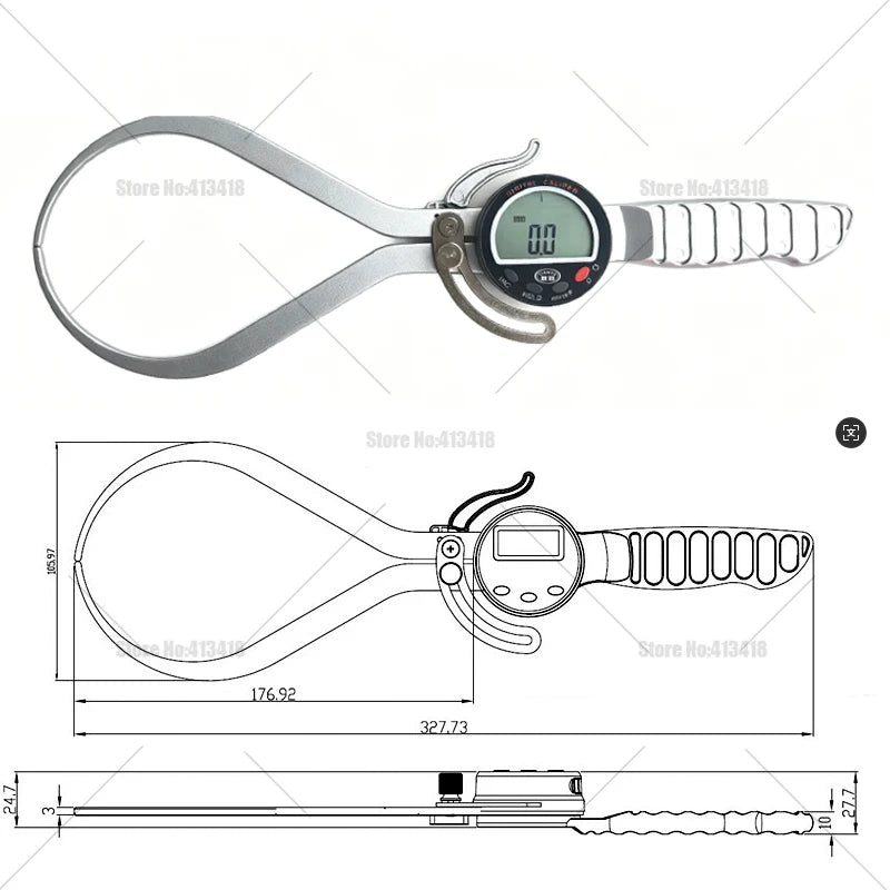 0-6inch 0-8inch External digital caliper 0-150mm. Outside caliper. Caliper gauge sheet Thickness Gauge Power 0.5-8.5Inch