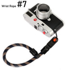 Quick Release Beads Round Rope Camera Shoulder Strap Lanyard for Canon Nikon Panasonic Sony Fujifilm Neck Strap Wrist Strap
