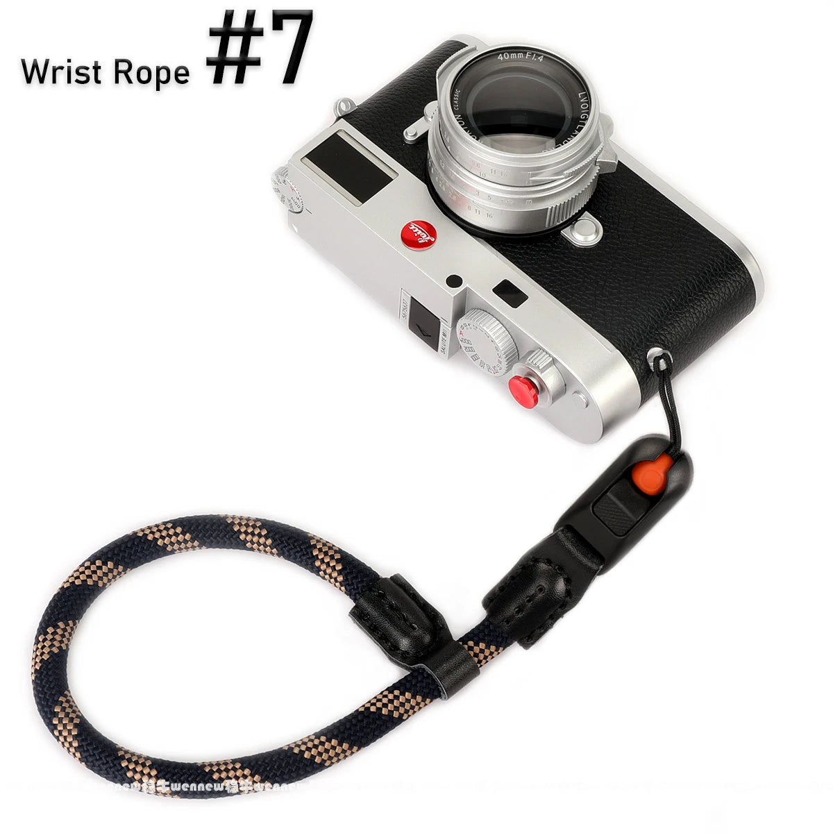 Quick Release Beads Round Rope Camera Shoulder Strap Lanyard for Canon Nikon Panasonic Sony Fujifilm Neck Strap Wrist Strap