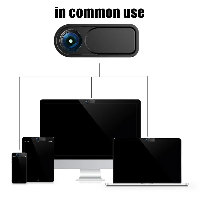 5/1Pcs New Webcam Cover Ultra Thin Slide Privacy Protector Camera Shutter Cap For iPhone 15 14 13 12 Pro iPad Phones Laptops