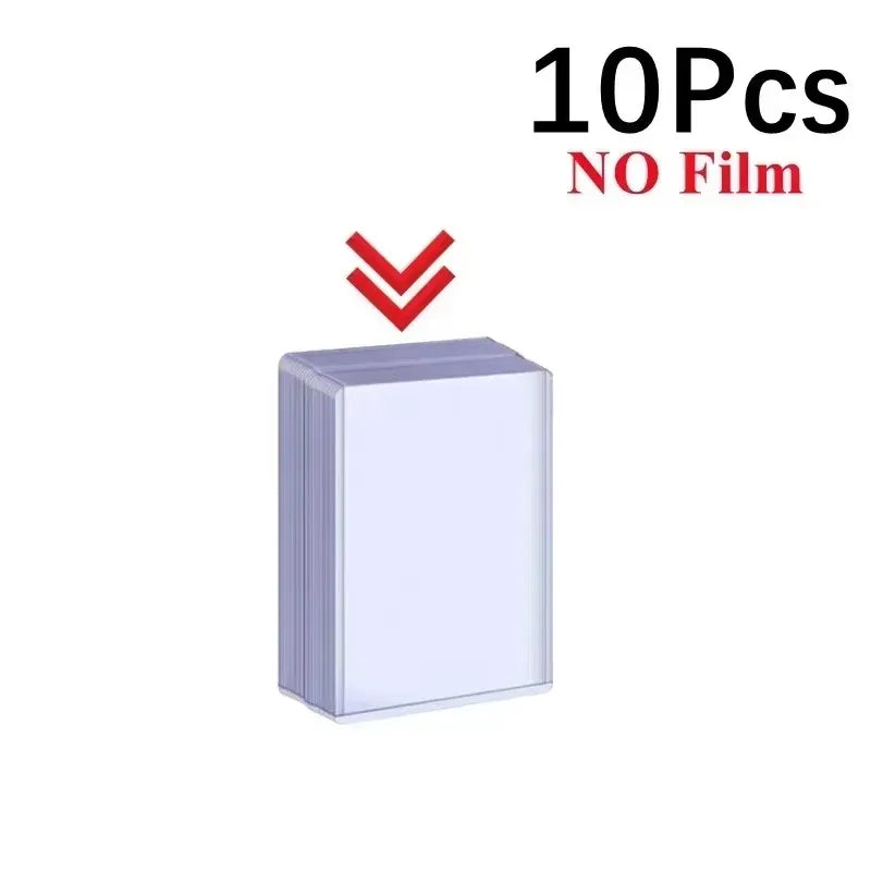 1-50Pcs 35PT Transparent Card Sleeve Clear Trading Card Holder Idol Photo Game Card Holders Cover