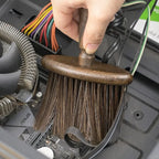 Multifunctional Gap Cleaning Wooden Brush Soft Bristles Keyboard Cleaning Brush Car Interior Cleaning Tools