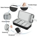 Carrying Case for Apple Mac Mini M4/M4 Pro Computer Host Storage Portable Bag Keyboard Organizer Accessories Protective Hard Cas