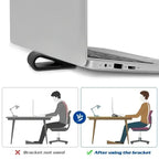 Universal Ultra Compact Laptop Stand Creative Desktop Computer Height Stand Portable Heat Dissipation Notebook Base Pad Holder
