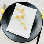Set of 6 Cotton Cloth Napkins 30x45cm Christmas New Year Decor Fabric Serviette Kitchen Tea Towel Home Wedding Table Decoration