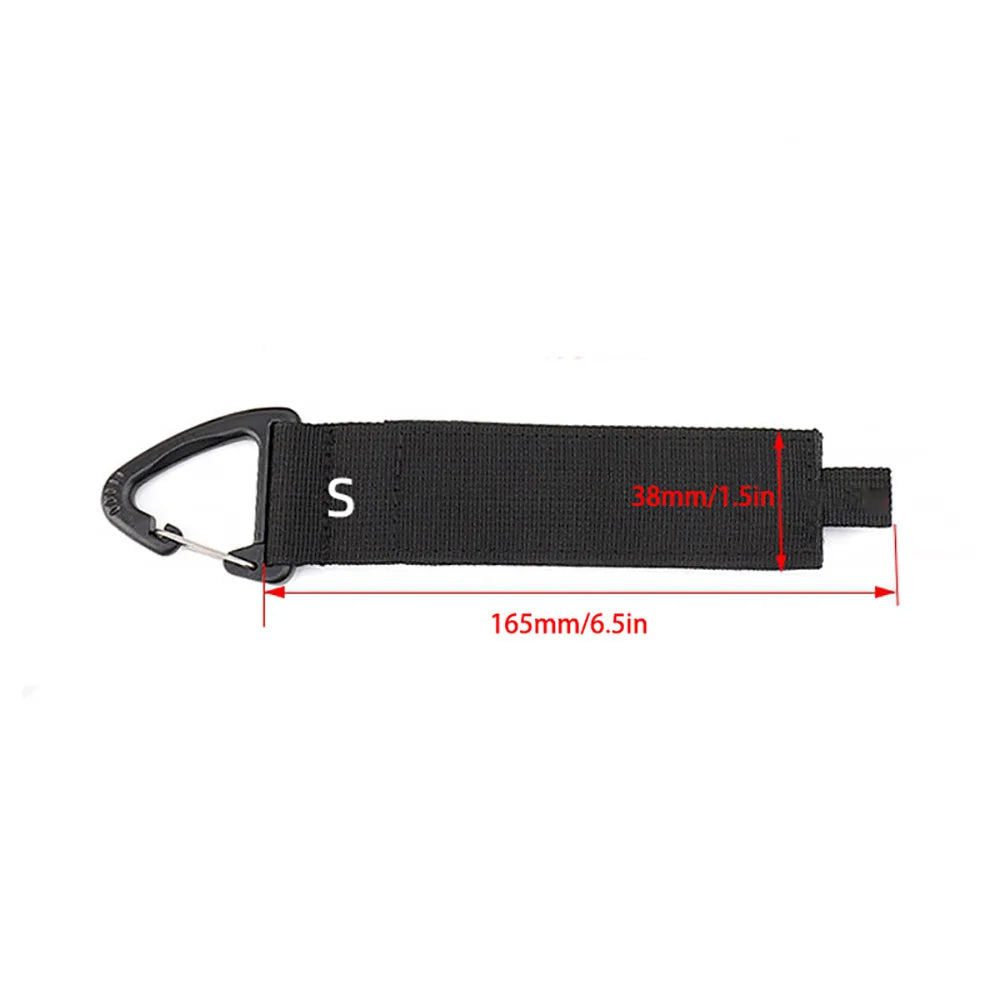 Hanging Mountaineering Buckle With Heavy Material Binding Nylon Storage Belt Extension Line Storage And Sorting Heavy Material