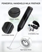 Wireless Milk Foamer Coffee Whisk Mixer Electric Blender Egg Beater Mini Frother Handle Stirrer Cappuccino Maker Cooking Tools