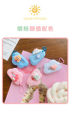1pc Dopamine Cloud Mass Letter Opener Cartoon Cute Utility Knife Student Mini Box Cutter Hand-made Sharp