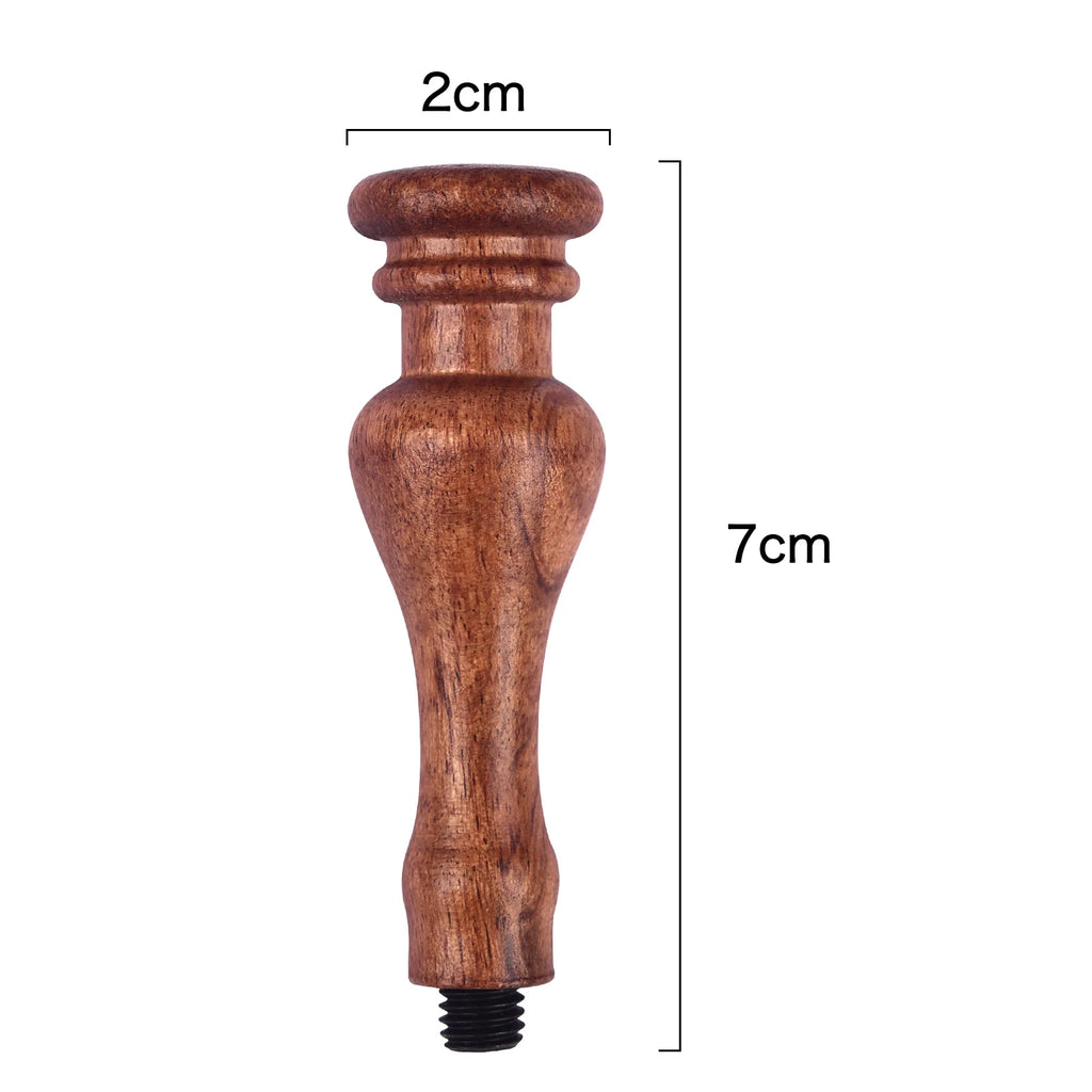 Quality Wood Handle Wax Seal Stamp Accessories Portable Mini Diy Seal Tool Retro Pearwood Walnut Handles Post Gifts Decorative